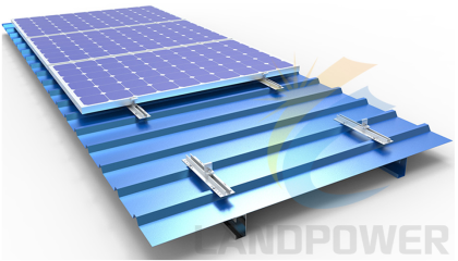 Mini Rail Metal Roof Solar Mounting